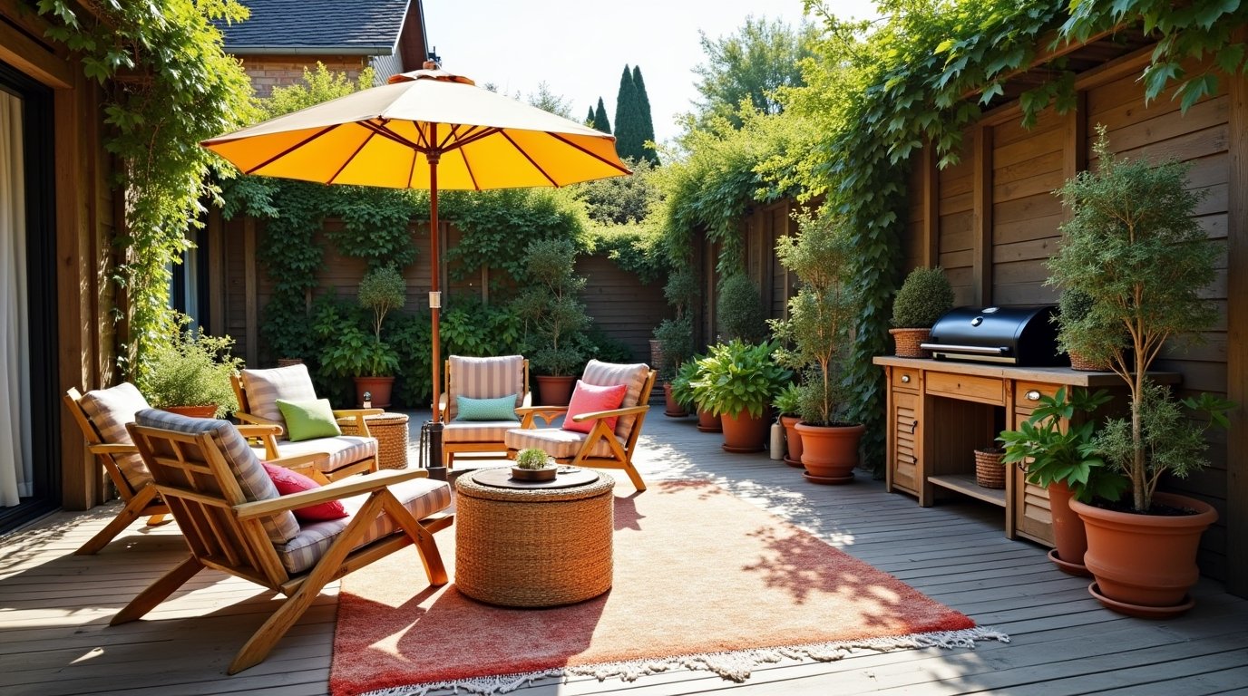Comment aménager une terrasse confortable pour en profiter tout l’été ?